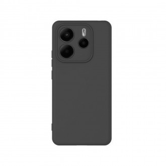 OEM Back Cover Θήκη Ενισχυμένης Σιλικόνης για Xiaomi Redmi Note 14 5G Μαύρο