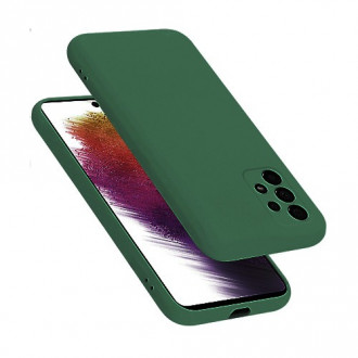 OEM Back Cover Θήκη Ενισχυμένης Σιλικόνης για Samsung Galaxy A73 Σκούρο Πράσινο