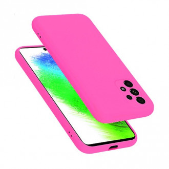 OEM Back Cover Θήκη Ενισχυμένης Σιλικόνης για Samsung Galaxy A73 Φούξια