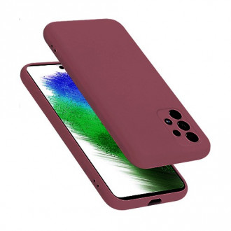 OEM Back Cover Θήκη Ενισχυμένης Σιλικόνης για Samsung Galaxy A73 Βυσσινί