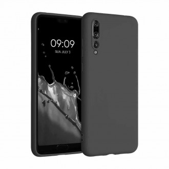 OEM Back Cover Θήκη Λεπτής Σιλικόνης  για Huawei P20 pro Μαύρο