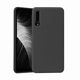 OEM Back Cover Θήκη Ενισχυμένης Σιλικόνης για Samsung Galaxy A7 2018 Μαύρο
