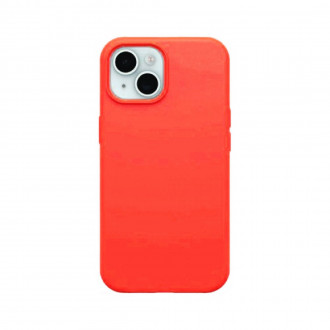 OEM Θήκη Rubber Ενισχυμένης Σιλικόνης για iPhone 14 Plus Κόκκινο