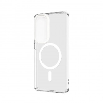 OEM Σκληρή Θήκη MagSafe με Stand και Προστασία Κάμερας για Samsung S26 Ultra White