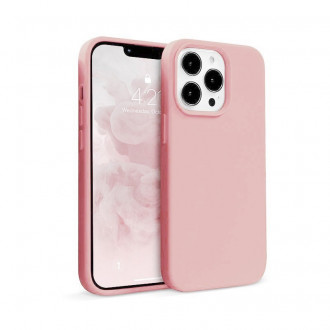 OEM Back Cover Θήκη Ενισχυμένης Σιλικόνης για iPhone 13 Pro Ροζ