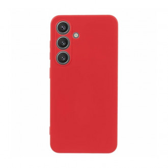 OEM Back Cover Θήκη Λεπτή Σιλικόνης Matte για Samsung Galaxy S23 FE Κόκκινο