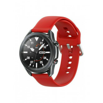 Fashion Watch Λουράκι Σιλικόνης Universal 20mm Κόκκινο