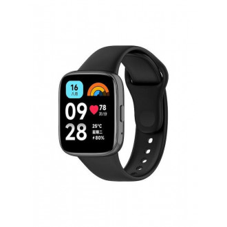 Λουράκι Σιλικόνης Xiaomi Redmi Watch 3 Μαύρο
