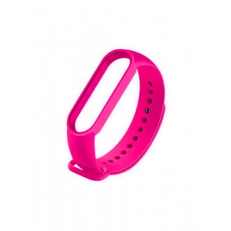 Λουράκι Σιλικόνης Xiaomi Mi Band 5/ 6/ 7 Neon Pink
