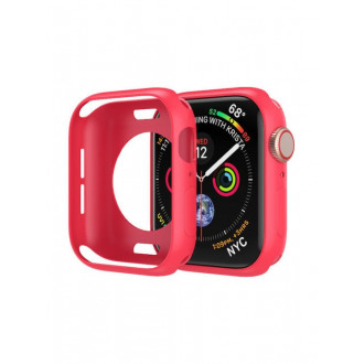 Θήκη Σιλικόνης Soft για Apple Watch Series 45mm Κόκκινο