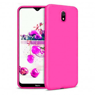 OEM Back Cover Θήκη Ενισχυμένης Σιλικόνης για Xiaomi Redmi 8A Φούξια