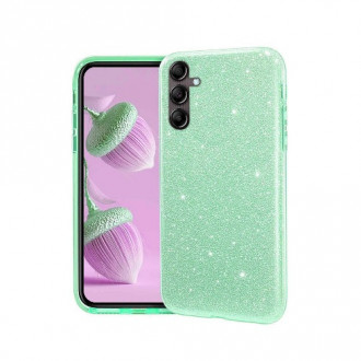 OEM Θήκη Back Cover Θήκη Σιλικόνης Glitter για Samsung Galaxy S21+ Πράσινο