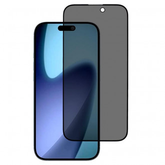 3D Full Cover Tempered Glass Privacy για iPhone 17 Μαύρο