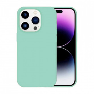 OEM Θήκη Rubber Ενισχυμένης Σιλικόνης για iPhone 15 Pro Τιρκουάζ