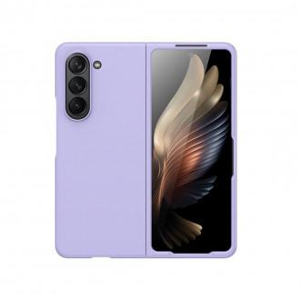 OEM Back Cover Θήκη Λεπτής Σιλικόνης Matte για Samsung Galaxy Z Fold 5 Λιλά