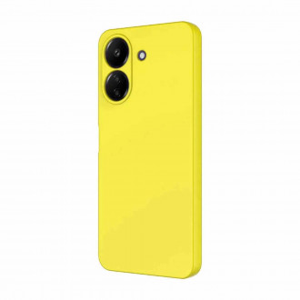 OEM Back Cover Θήκη Ενισχυμένης Σιλικόνης για Xiaomi Redmi 13c 5G Κίτρινο