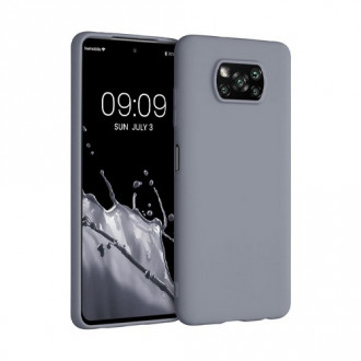 OEM Back Cover Θήκη Ενισχυμένης Σιλικόνης για Xiaomi Poco X3/ X3 Pro Γκρί
