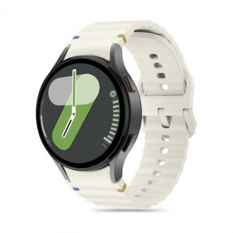 Λουράκι Σιλικόνης για Samsung Galaxy Watch 7/6/5/4/FE 47mm/46mm/45mm/44mm/43mm/42mm/40mm Starlight