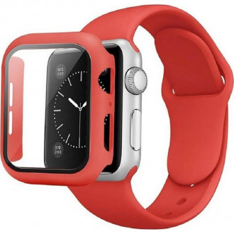 Θήκη Σιλικόνης για Apple Watch Series 42mm Κόκκινο