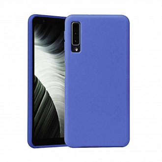 OEM Back Cover Θήκη Ενισχυμένης Σιλικόνης για Samsung Galaxy A7 2018 Μπλε