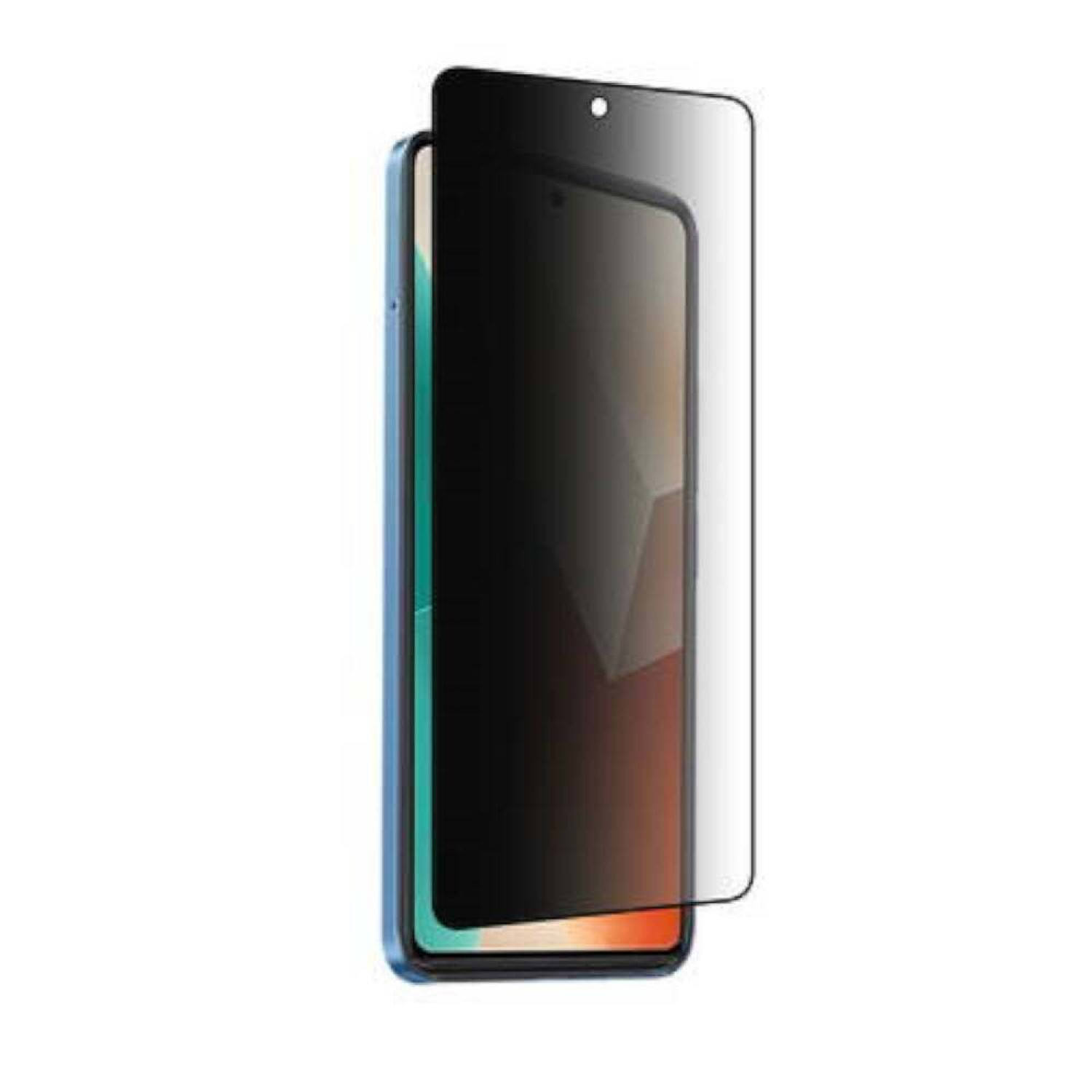 3D Full Cover Privacy Tempered Glass για Xiaomi Redmi Note 12 4G/5G Μαύρο