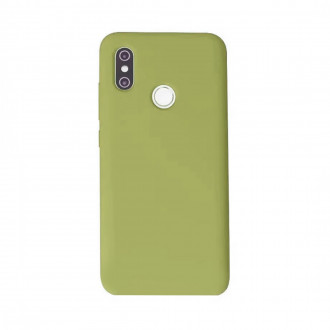 OEM Back Cover Θήκη Λεπτή Σιλικόνης Matte για Xiaomi Mi 8 Λαχανί