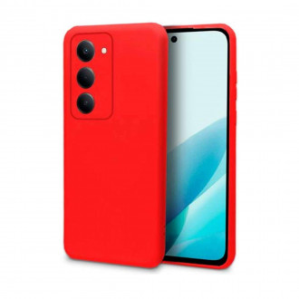 OEM Back Cover Θήκη Ενισχυμένης Σιλικόνης για Xiaomi Redmi 15 4G Κόκκινο