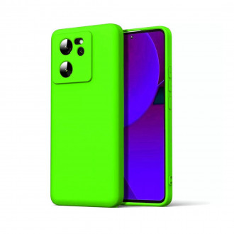 OEM Back Cover Θήκη Ενισχυμένης Σιλικόνης για Xiaomi 13T/ 13T Pro Neon Green