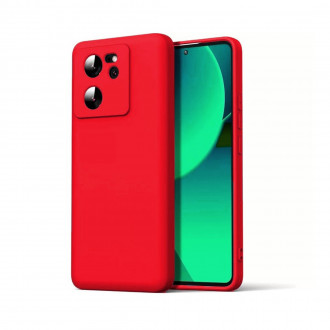 OEM Back Cover Θήκη Ενισχυμένης Σιλικόνης για Xiaomi 13T/ 13T Pro Κόκκινο