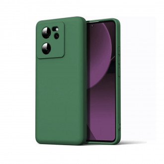 OEM Back Cover Θήκη Ενισχυμένης Σιλικόνης για Xiaomi 13T/ 13T Pro Σκούρο Πράσινο