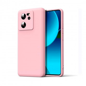 OEM Back Cover Θήκη Ενισχυμένης Σιλικόνης για Xiaomi 13T/ 13T Pro Ροζ