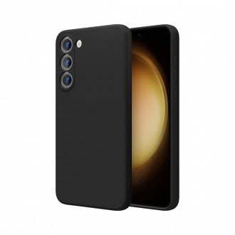 OEM Θήκη Rubber Ενισχυμένης Σιλικόνης για Samsung Galaxy S23 Plus Μαύρο