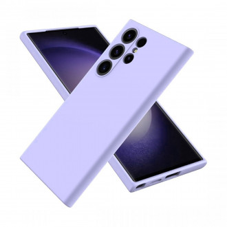 OEM Θήκη Rubber Ενισχυμένης Σιλικόνης για Samsung Galaxy S23 Ultra Λιλά