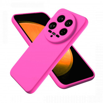 OEM Back Cover Θήκη Ενισχυμένης Σιλικόνης για Xiaomi 14 Ultra Φούξια