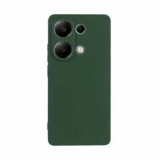 OEM Back Cover Θήκη Ενισχυμένης Σιλικόνης για Xiaomi Redmi Note 13 Pro 4G Σκούρο Πράσινο