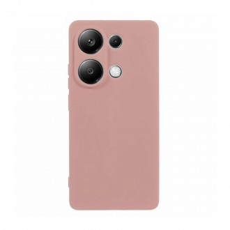 OEM Back Cover Θήκη Ενισχυμένης Σιλικόνης για Xiaomi Redmi Note 13 Pro 4G Dusty Pink