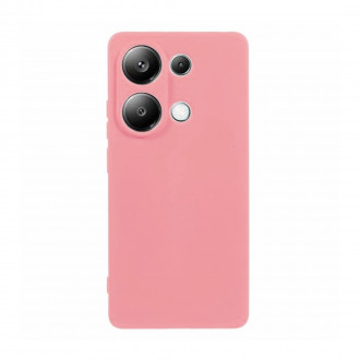 OEM Back Cover Θήκη Ενισχυμένης Σιλικόνης για Xiaomi Redmi Note 13 Pro 4G Σομόν