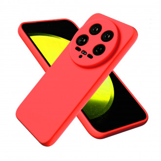 OEM Back Cover Θήκη Ενισχυμένης Σιλικόνης για Xiaomi 14 Ultra Κόκκινο
