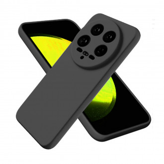 OEM Back Cover Θήκη Ενισχυμένης Σιλικόνης για Xiaomi 14 Ultra Μαύρο
