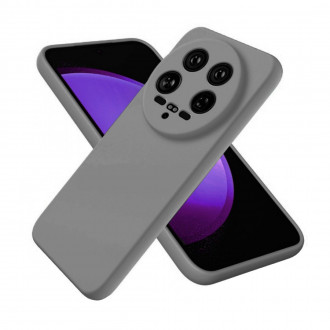 OEM Back Cover Θήκη Ενισχυμένης Σιλικόνης για Xiaomi 15 Ultra 5g Γκρί