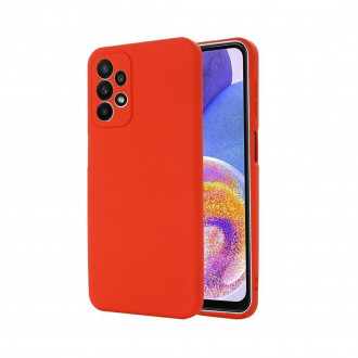 OEM Back Cover Θήκη Λεπτής Σιλικόνης Matte για Samsung Galaxy A23 Κόκκινο