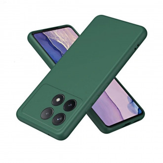 OEM Back Cover Θήκη Λεπτής Σιλικόνης Matte για Xiaomi Poco F6 Pro Πράσινο