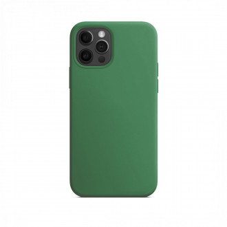 OEM Θήκη Ενισχυμένης Σιλικόνης για iPhone 12 Pro Max Σκούρο Πράσινο