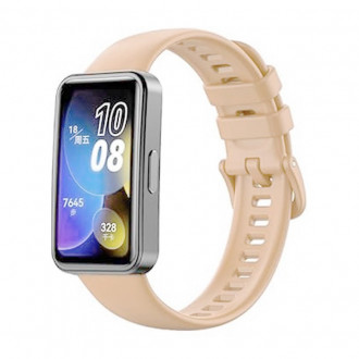 Λουράκι Σιλικόνης για Huawei Band 8/ Band 9 Μπέζ