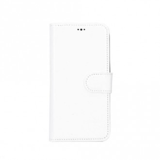 OEM Wallet Cover Θήκη Δερματίνης για Samsung Galaxy J3 2017 Λευκό