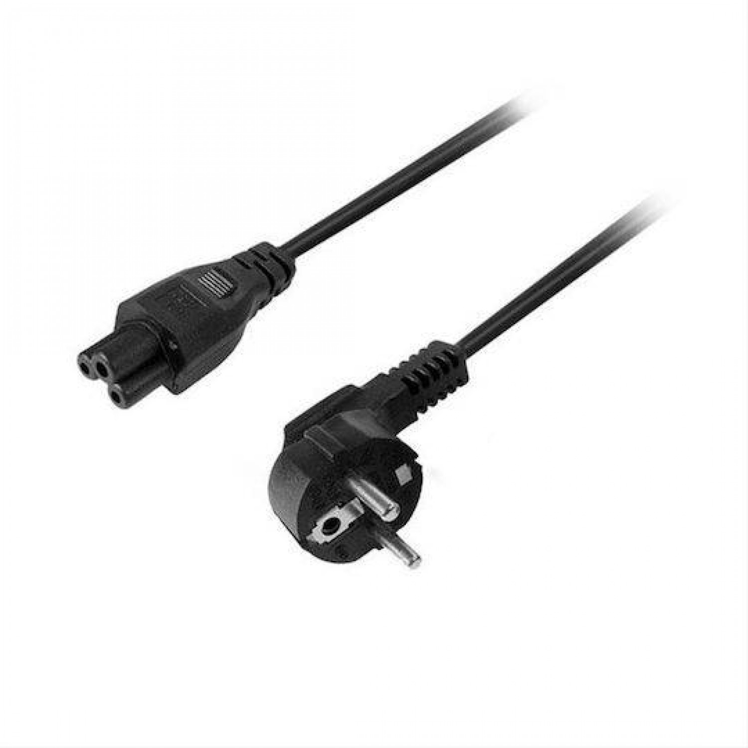 Καλώδιο Schuko - IEC C5 Cable 1.5m Μαύρο