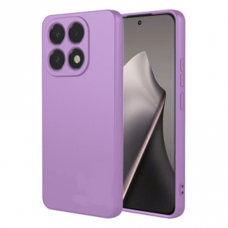 OEM Back Cover Θήκη Ενισχυμένης Σιλικόνης για Xiaomi 15T Λιλά