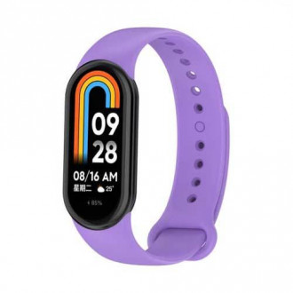Λουράκι Σιλικόνης Xiaomi Mi Band 8 Λιλά