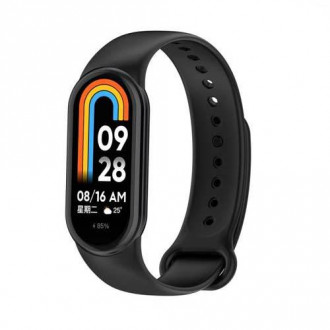 Λουράκι Σιλικόνης Xiaomi Mi Band 8 Μαύρο