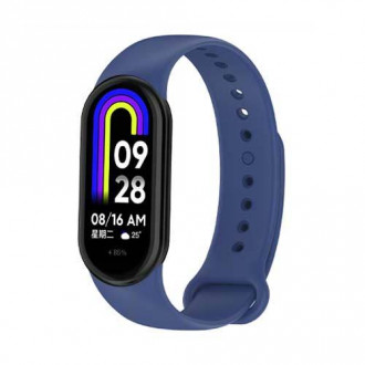 Λουράκι Σιλικόνης Xiaomi Mi Band 8 Σκούρο Μπλέ